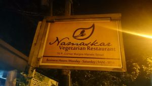Info December 2016 at Namaskar Vegetarian Restaurant in Puerto Princesa