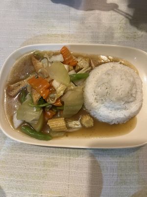   at Namaskar Vegetarian Restaurant in Puerto Princesa