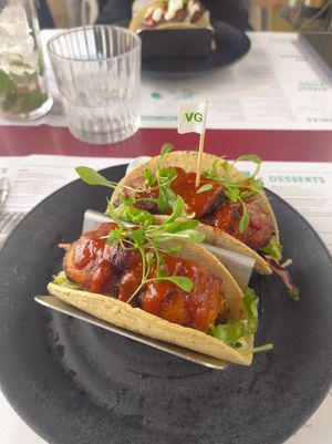 Plantain tacos at Wahaca - Southbank Centre in South East London