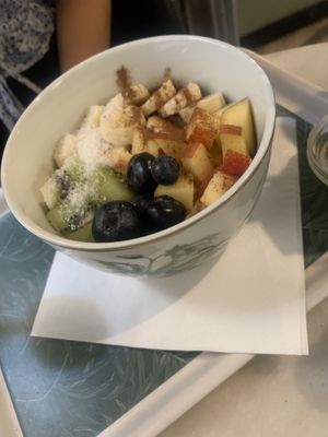 porridge vegano at La Masala Cafe in Barcelona