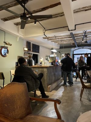 Inside   at La Masala Cafe in Barcelona