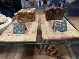 Vegan cakes 🎂   at La Masala Cafe in Barcelona