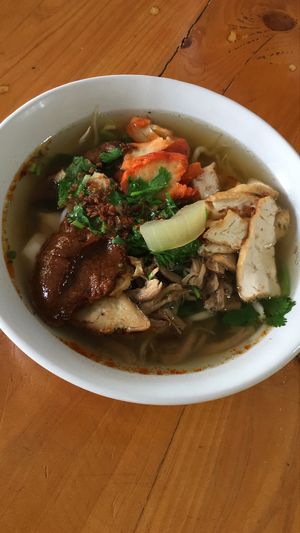 Tomyum mee at Ru Yi Vegetarian Food - Maybe closed in Hat Yai