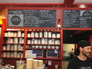 great lunches at The Cackling Goose Market and Bakery Cafe in Sackville