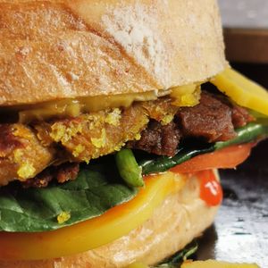 Club Toastie at Seitan's Lot in Glasgow