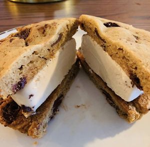 Best ice cream sandwich ever!! at Bowhead Pub in Montreal