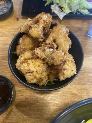 Crispy cauliflower   at Ebisu in Weston-super-mare