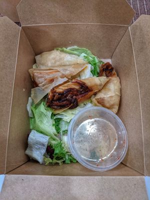 Vegetable rolls at Ebisu in Weston-super-mare