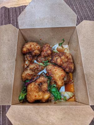 Crispy cauliflower at Ebisu in Weston-super-mare