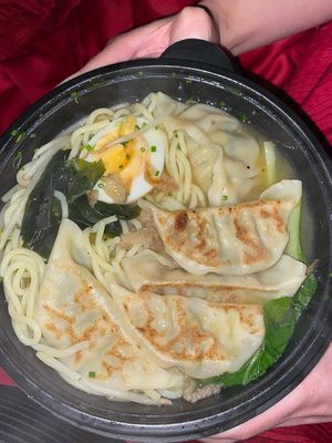 egg found in "vegan" ramen😡 at Ebisu in Weston-super-mare