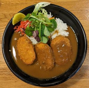 Pumpkin katsu curry (8/10) at Ebisu in Weston-super-mare