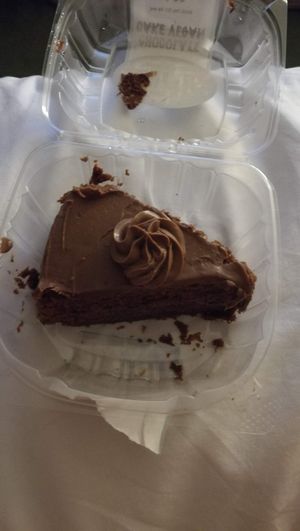Chocolate cake at Down to Earth - Store and Deli in Honolulu