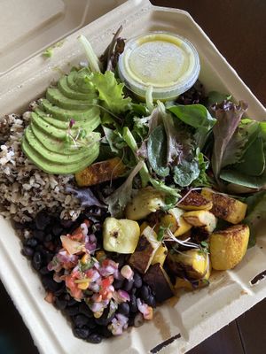 Mexican Bowl at Sea Salt Healthy Kitchen in St Simons