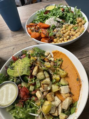Vegano (front) / Terra (back)  at Sea Salt Healthy Kitchen in St Simons