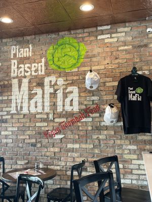 Cool vibe at Plant Based Mafia in Palm Beach Gardens