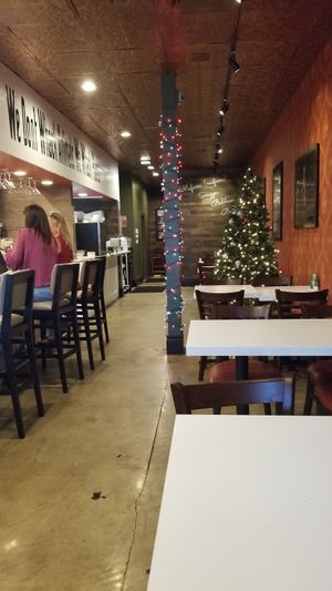 Inside at Plant Based Mafia in Palm Beach Gardens