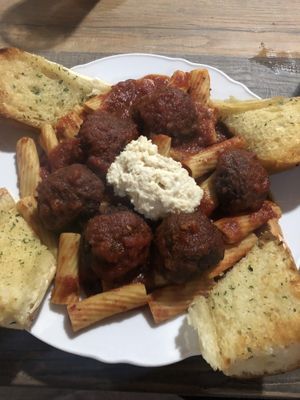 Meatballs!  at Plant Based Mafia in Palm Beach Gardens