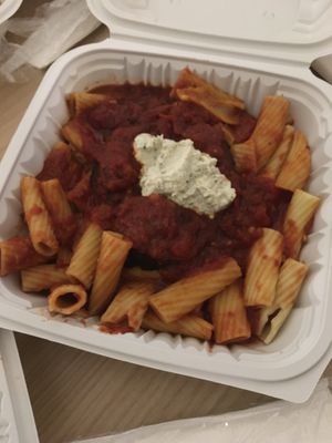 Meatballs  at Plant Based Mafia in Palm Beach Gardens