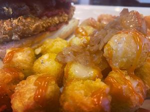 The best tots ever!  at Plant Based Mafia in Palm Beach Gardens