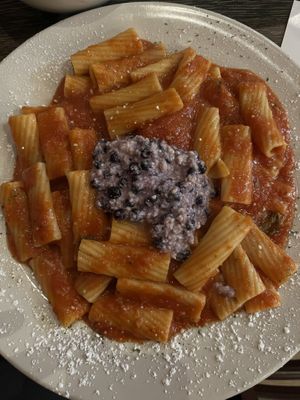 Not Your Grandma’s Rigatoni  at Plant Based Mafia in Palm Beach Gardens