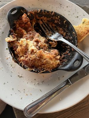 Meat lasagna  at Plant Based Mafia in Palm Beach Gardens