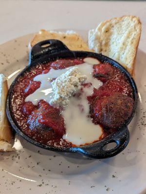Meatball Parm at Plant Based Mafia in Palm Beach Gardens