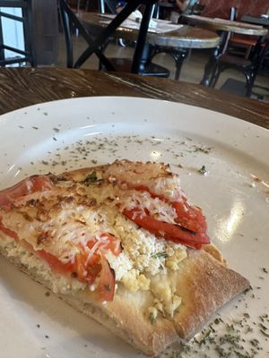 Virgin Marie flatbread without balsamic   at Plant Based Mafia in Palm Beach Gardens