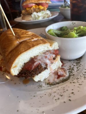 Al Capone eggplantt  at Plant Based Mafia in Palm Beach Gardens