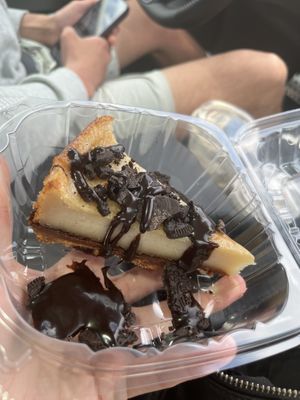 Oreo cheesecake 🤤  at Plant Based Mafia in Palm Beach Gardens