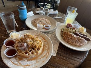 Southern Goombah, free kids pancake, and the PGA National Special  at Plant Based Mafia in Palm Beach Gardens