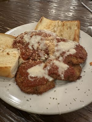 Eggplant parmigiana 🌱😍  at Plant Based Mafia in Palm Beach Gardens