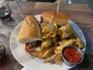 12 inch meatball sandwich    at Plant Based Mafia in Palm Beach Gardens