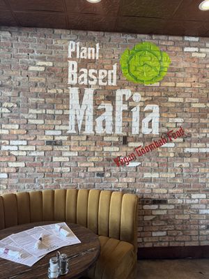 Inside  at Plant Based Mafia in Palm Beach Gardens