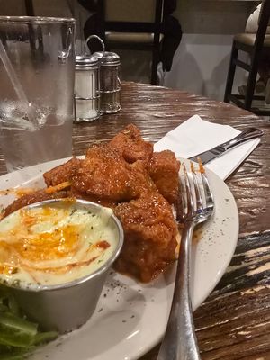 The wings are insanely good...and the new dill ranch needs to be bottled quick! at Plant Based Mafia in Palm Beach Gardens