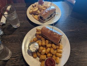 Cheese steak at Plant Based Mafia in Palm Beach Gardens