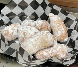 Vegan Zeppoles  at Plant Based Mafia in Palm Beach Gardens