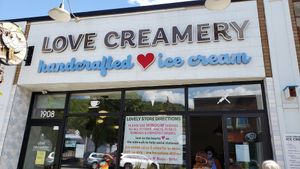 Exterior, August 2020. at Love Creamery in Duluth