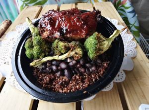 The bowls are amazing  at Quinoa Connection in Hialeah