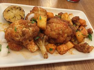 Cauliflower al pastor at Charro Vida in Tucson