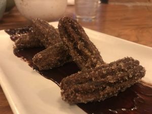 vegan churros  at Charro Vida in Tucson