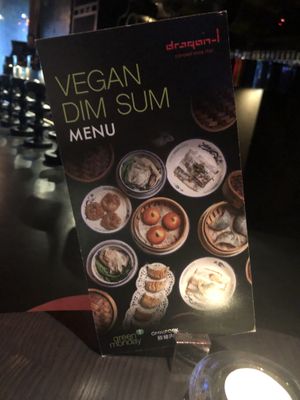 They had this board sign quite huge outside of the restaurant as well as on every table inside. at Dragon-i in Hong Kong Island