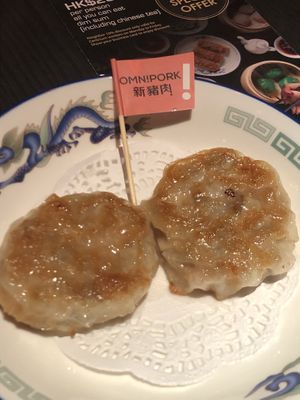 this was some Lotus thing. So good we ordered a second plate. at Dragon-i in Hong Kong Island