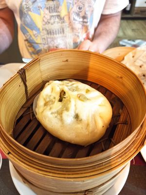 Bao vegan at Jasmin in Annecy