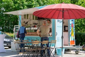 "Mei.Essn" -Asia-Feel-Good-Street-Food at the wonderful Attersee, with a lot of vegetarian and vegan options. at Mei.Essn - Food Truck in Lenzing