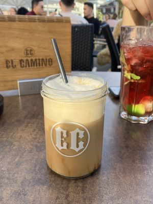 Vanilla Frappuccino with oat milk  at El Camino in Thun