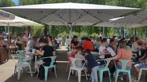 Outdoor seating at El Camino in Thun