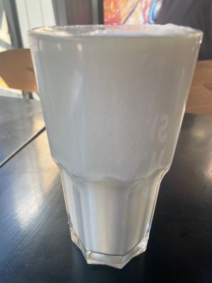 Milkshake at Creams Cafe in Newcastle Upon Tyne