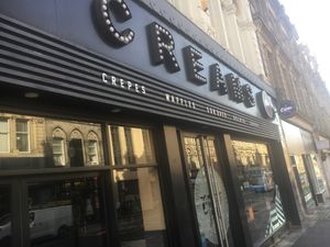 Front at Creams Cafe in Newcastle Upon Tyne