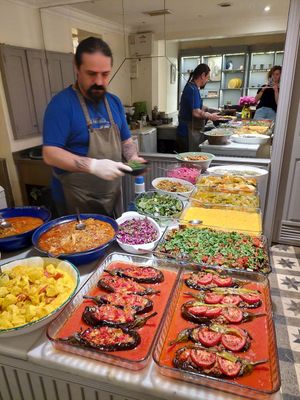 Dishes at No 19 Dining in Istanbul