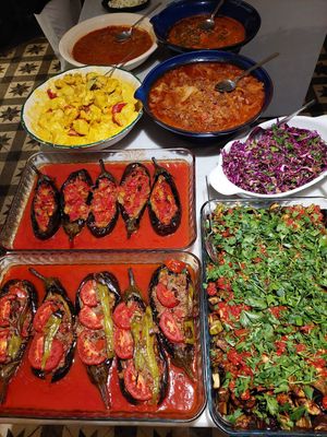 Dishes at No 19 Dining in Istanbul